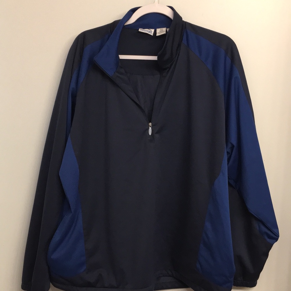 🧸EUC Slazenger Quarter Zip Lined Windbreaker - Picture 1 of 7